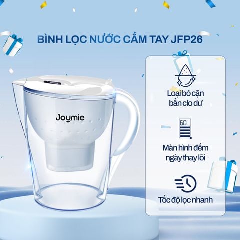  Bình lọc nước gia đình JOYMIE JFP26 dung tích lớn 3.5L 