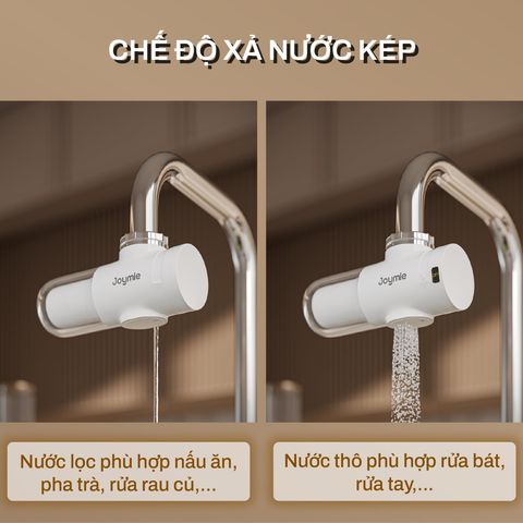  Đầu lọc nước tại vòi Joymie JFM12 