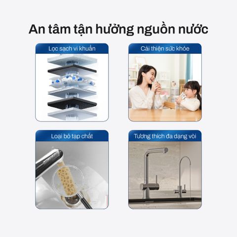  Lõi lọc gốm tương thích bộ lọc đầu vòi Joymie JFM12 
