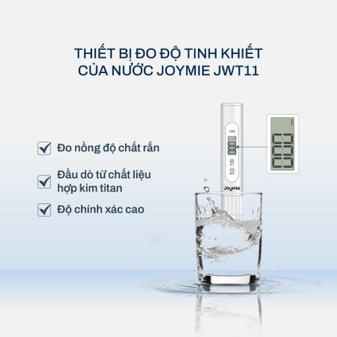  Bút thử nước sạch Joymie JWT11, Bút đo TDS, Bút đo độ sạch của nước chính xác cao, Bút thử TDS 
