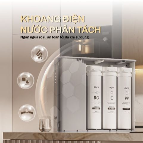  Máy lọc nước âm tủ bếp Joymie P30-C, Máy lọc nước RO để gầm 