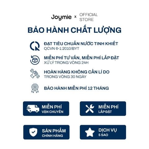  Lõi Lọc Joymie PPC tự thay thế tương thích với Máy lọc nước Joymie JM1000G 