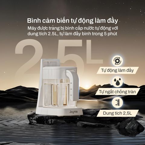  Máy lọc nước âm Joymie P30-B, có hệ đèn nhắc thay lõi tự động 