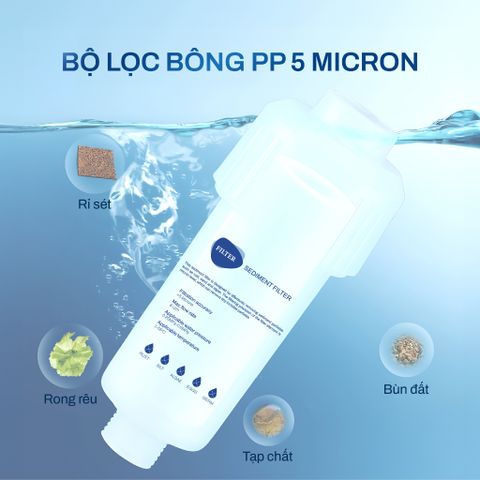  Bộ lọc gắn vòi sen Joymie JSF09 không mùi, bộ lọc gắn vòi đa năng 