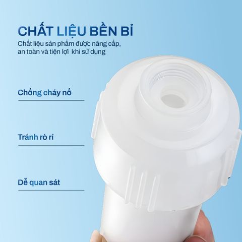  Bộ lọc gắn vòi sen Joymie JSF09 không mùi, bộ lọc gắn vòi đa năng 