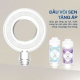  Bộ lọc gắn vòi sen Joymie JSF10 có mùi hương, bộ lọc gắn vòi đa năng 