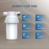  Bộ lọc đầu vòi hoa sen Joymie JSF08, Lọc nước tại vòi, gắn vòi tắm, rửa bát, có lõi thay thế 