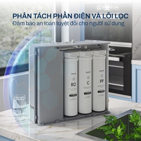  Lõi Lọc Joymie RO tự thay thế tương thích với Máy lọc nước Joymie P30-B/ P30-C 
