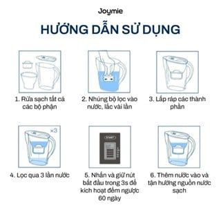  Lõi lọc bình lọc nước cầm tay 3.5L Joymie JFP26 