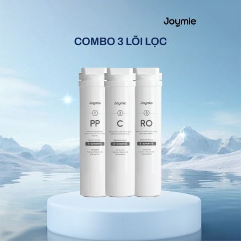 Combo 3 lõi lọc Joymie PP-C-RO tự thay thế tương thích với Máy lọc nước Joymie P30-B/ P30-C 