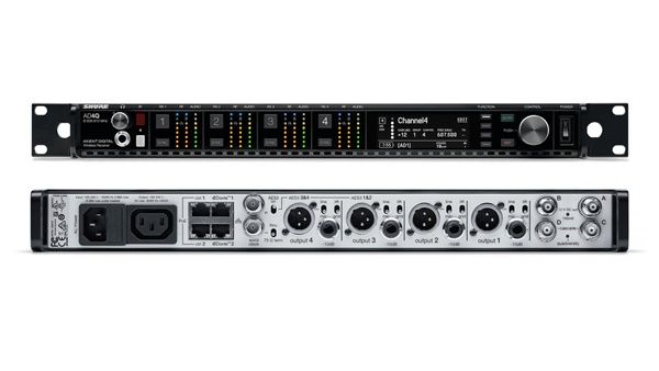  Shure AD4QA=-A - AD QUAD CH Rx 470-636 MHz 