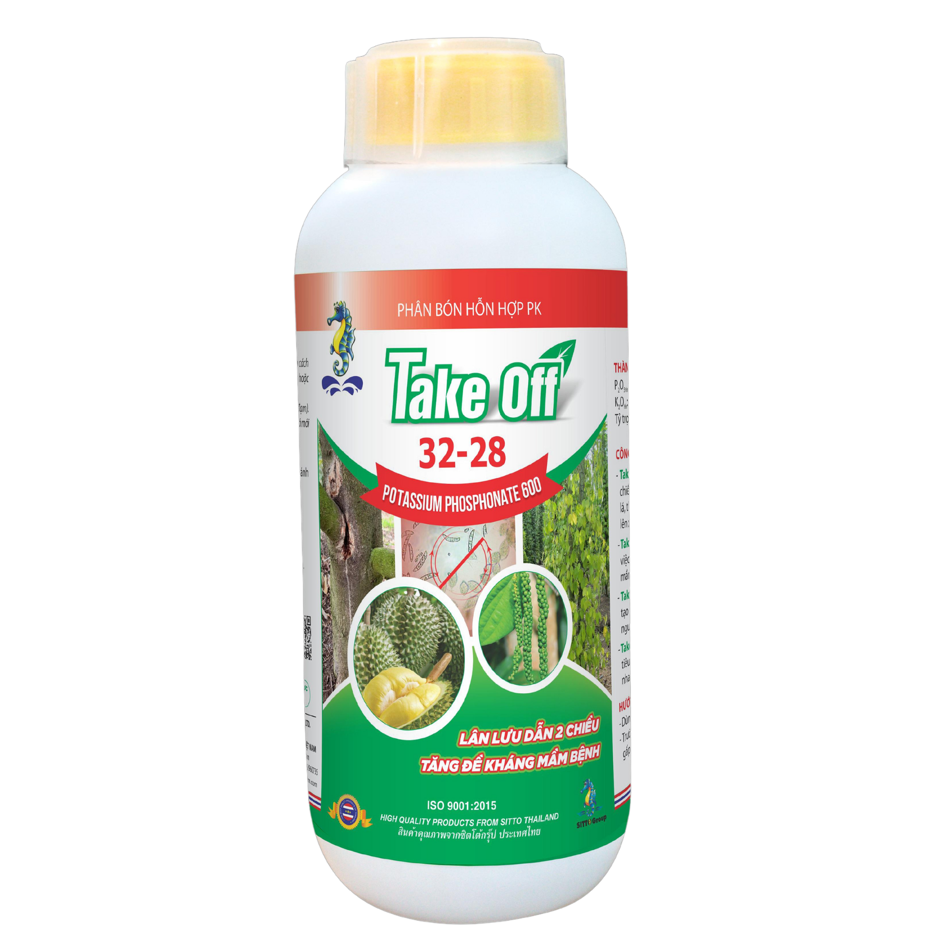  Phân bón lá Sitto PK TAKE OFF (32-28) (chai 1L) 
