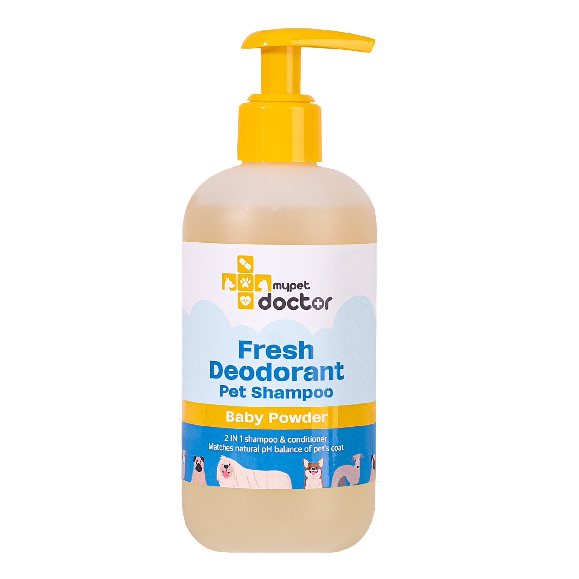  MYPET DOCTOR FRESH DEODORANT PET SHAMPOO – BABY POWDER 