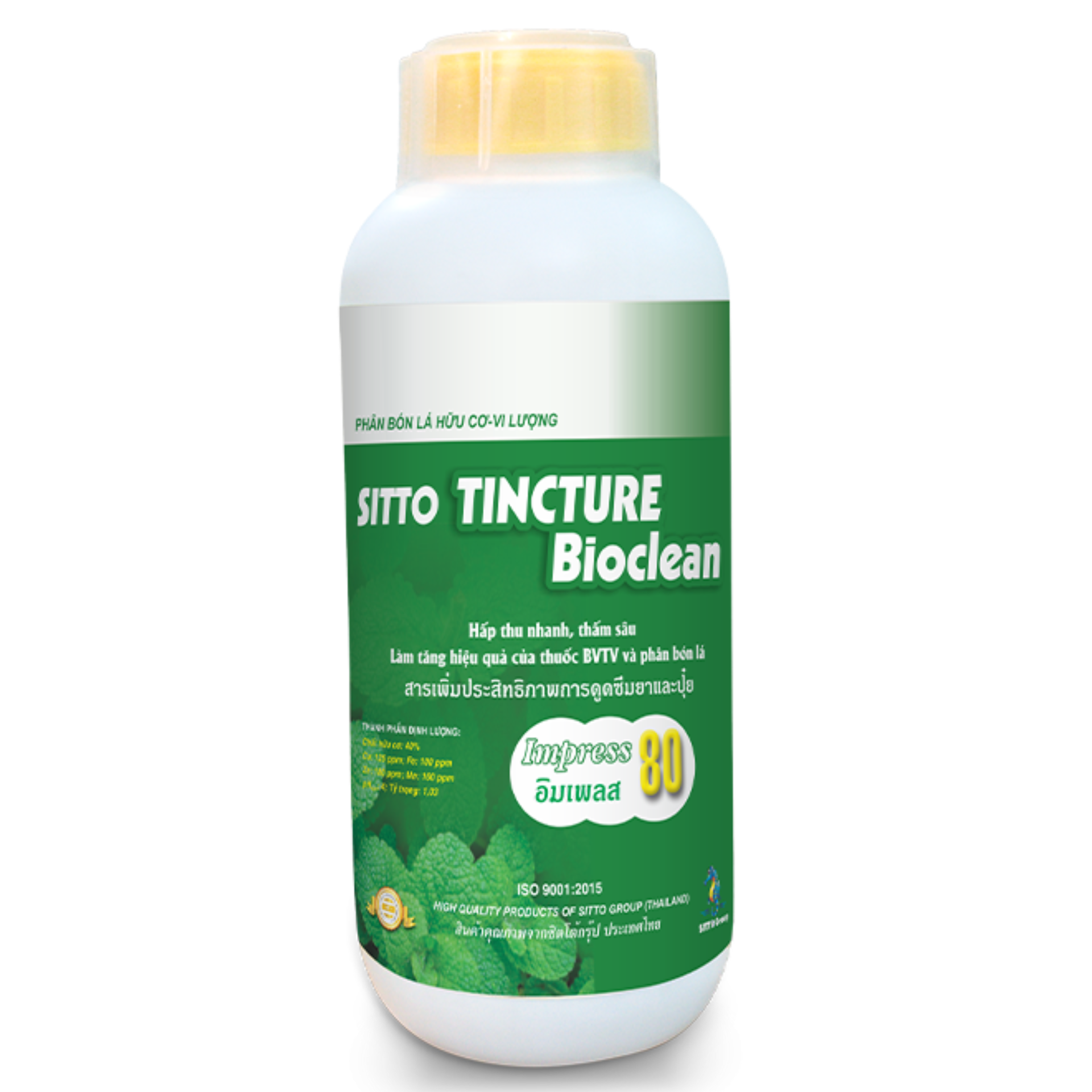  SITTO TINCTURE BIOCLEAN - IMPRESS 80 (chai 500ml) 