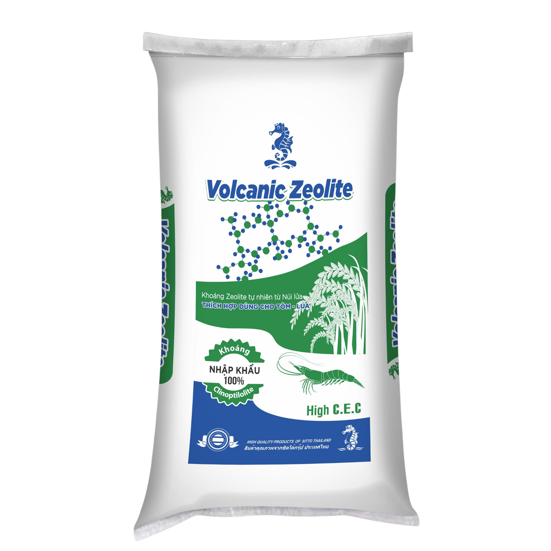  Phân bón SITTO VOLCANIC ZEOLITE (Bao 20kg) 
