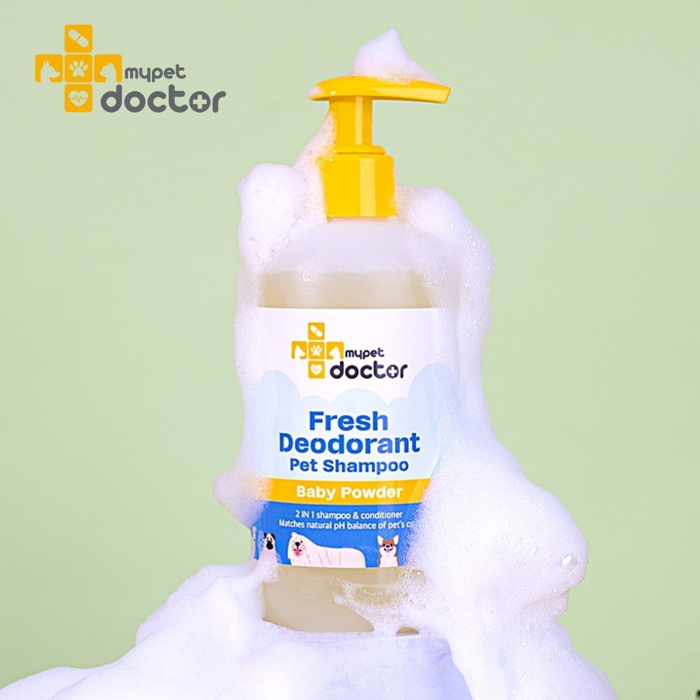  MYPET DOCTOR FRESH DEODORANT PET SHAMPOO – BABY POWDER 