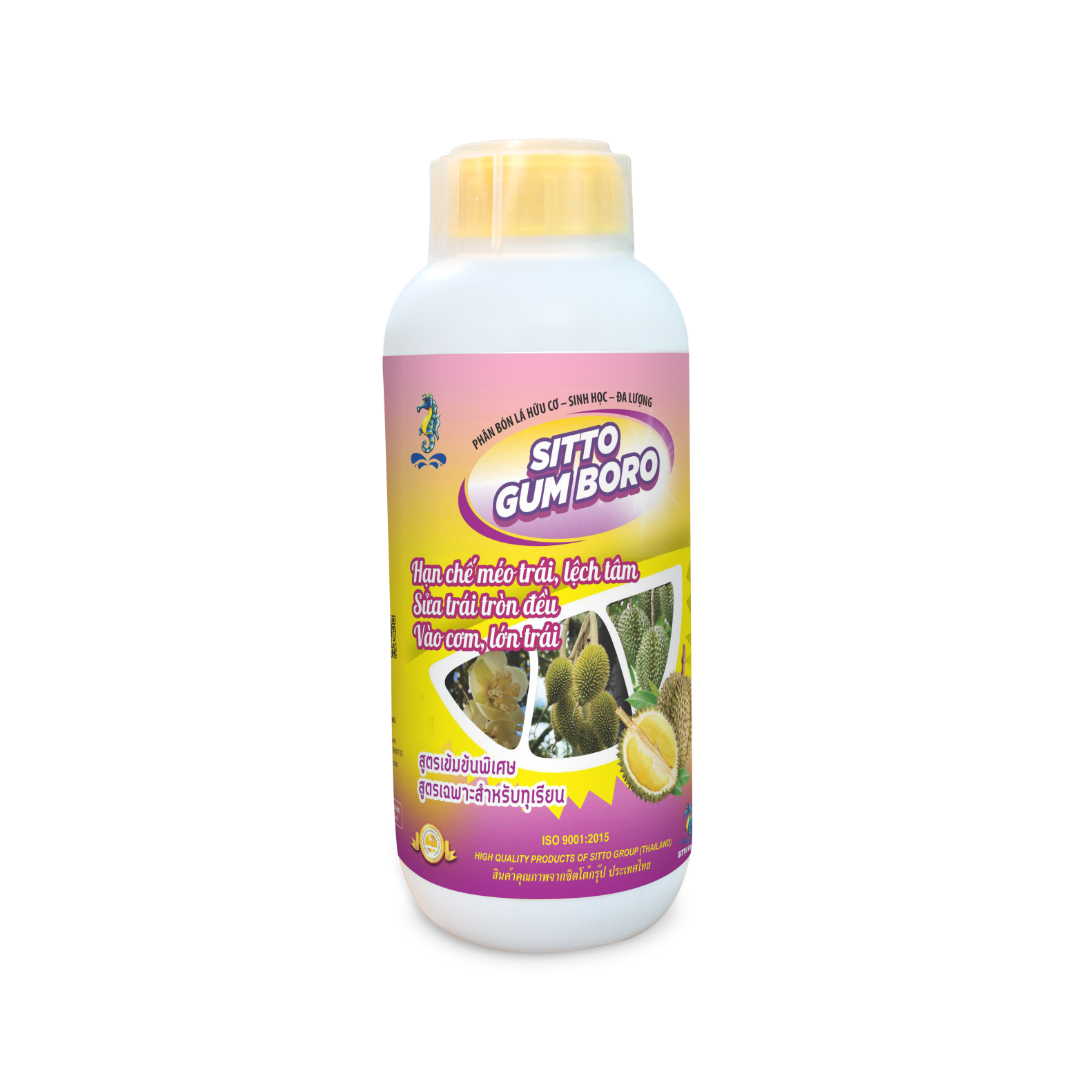  Phân bón lá SITTO GUM-BORO CHUYÊN SẦU RIÊNG (Chai 500ml) 