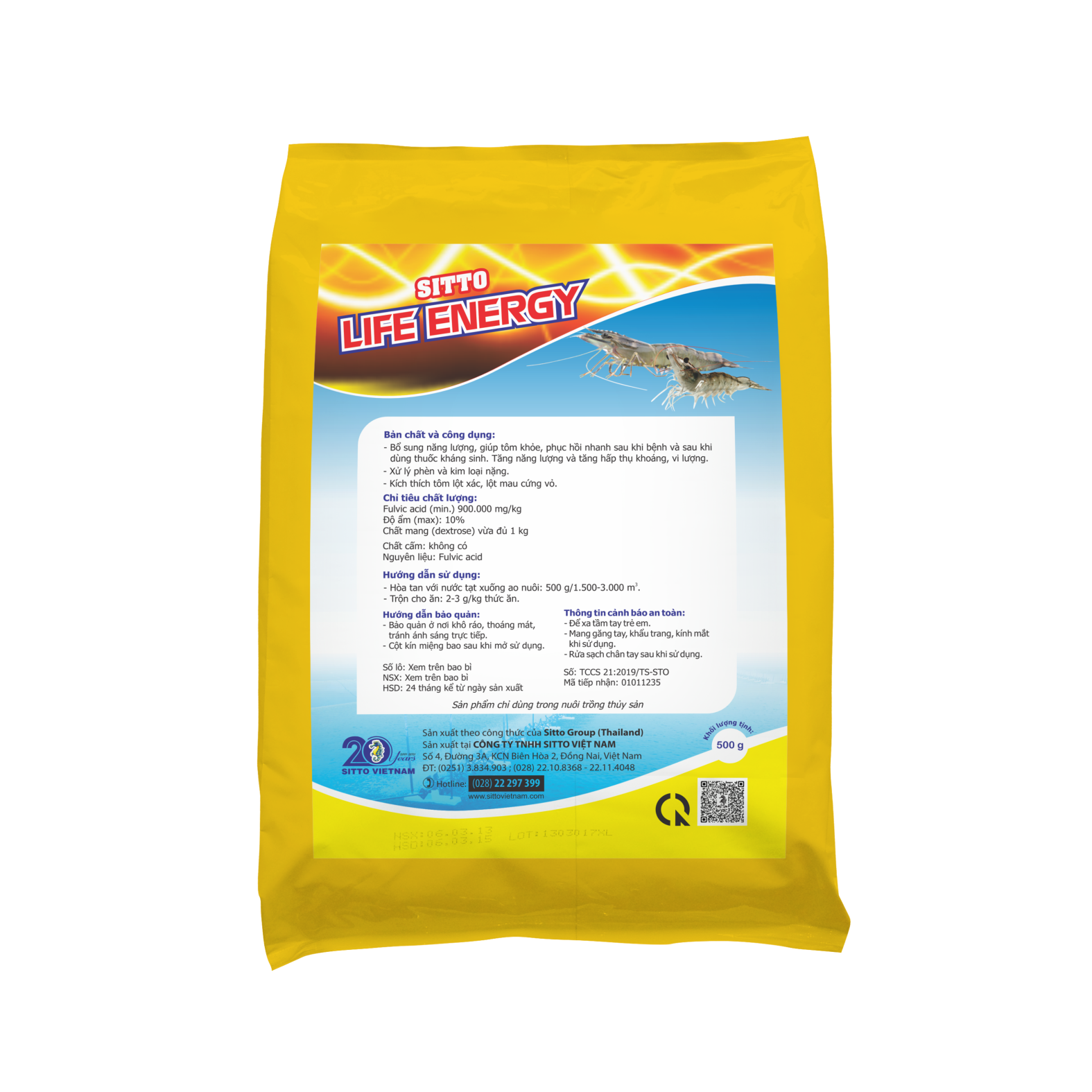  SITTO LIFE ENERGY 500g 