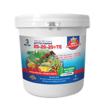  Phân bón NPK-Vi lượng SITTO FOPRO 20-20-20+TE (Xô 15kg) 