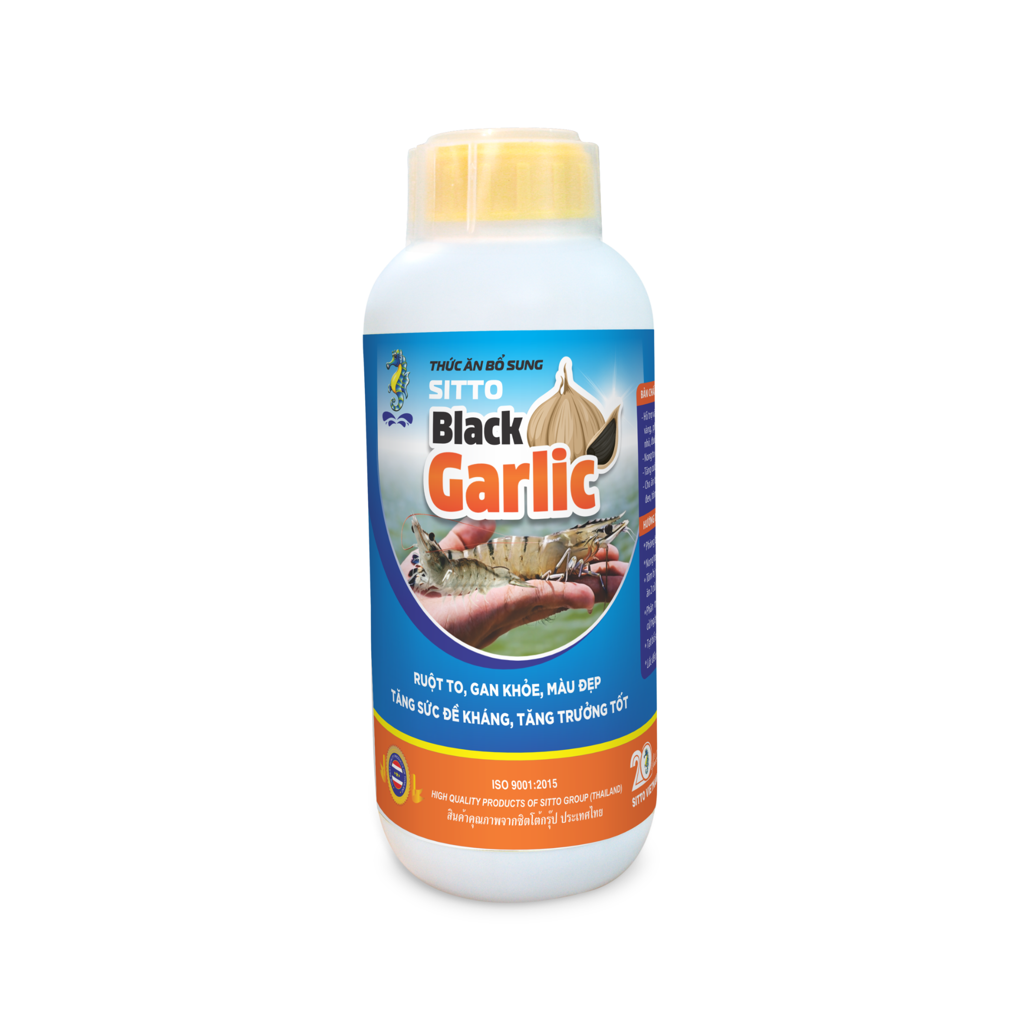  SITTO BLACK GARLIC 500ML 