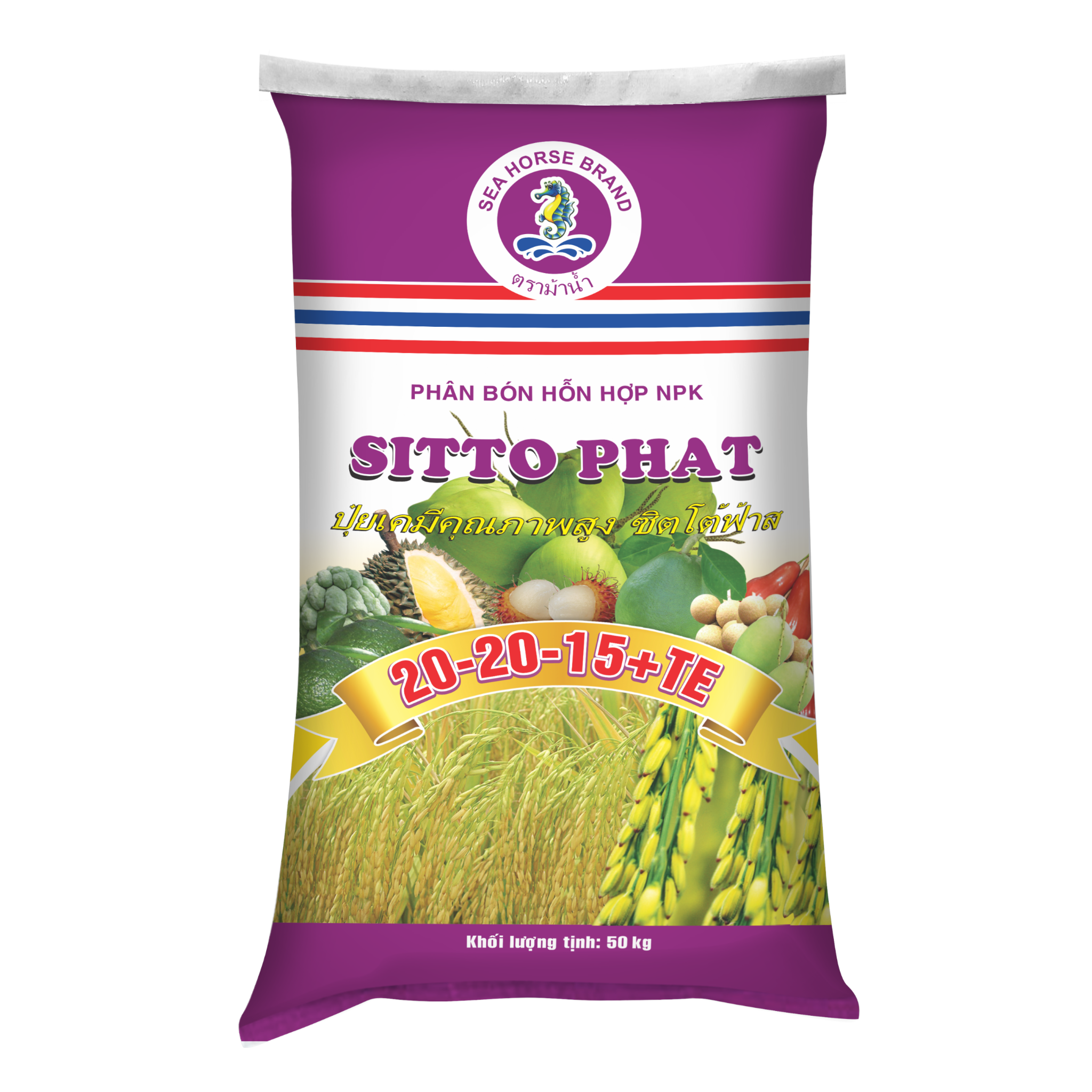  SITTO PHAT 20-20-15+TE (Bao 50kg) 