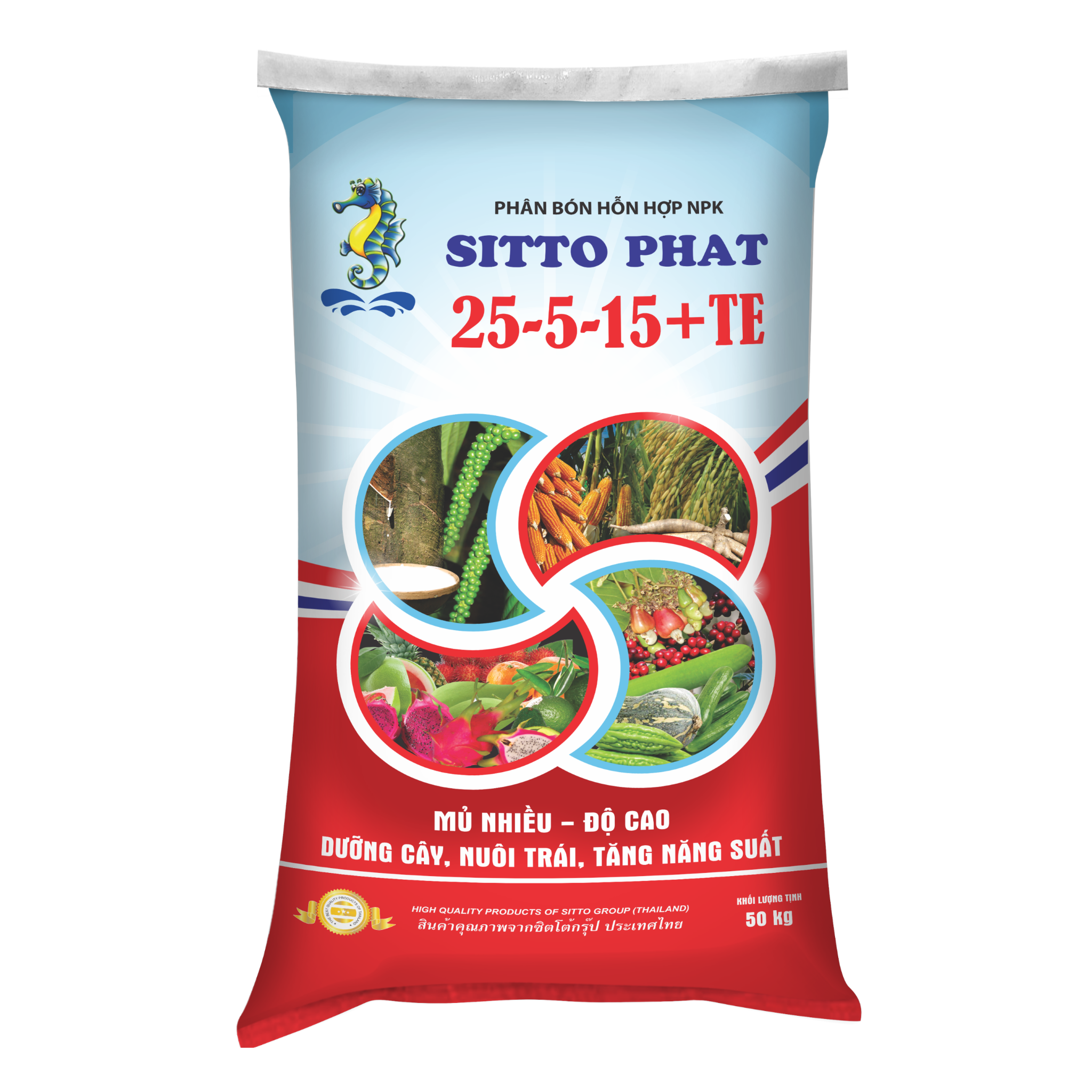  SITTO PHAT 25-5-15+TE (Bao 50kg) 