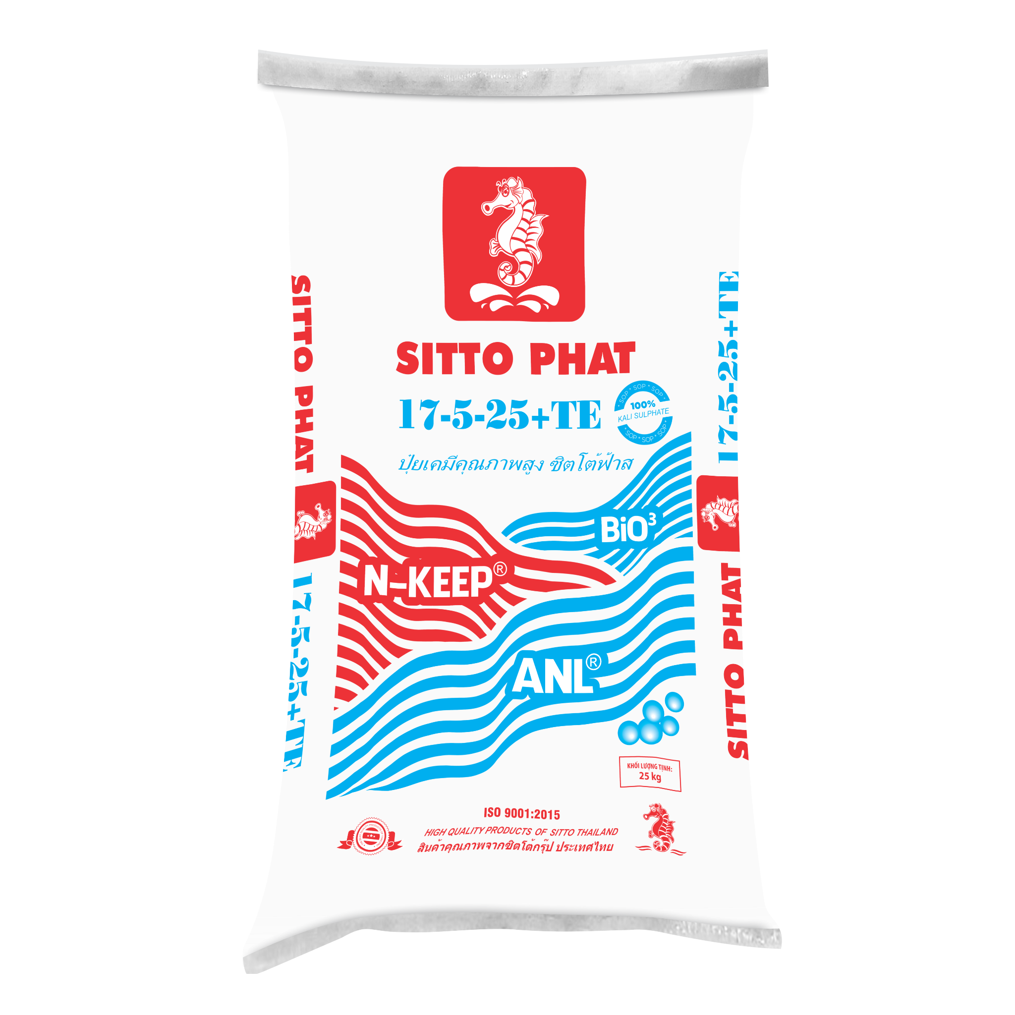  SITTO PHAT 17-5-25+TE MM (Bao 25kg) 