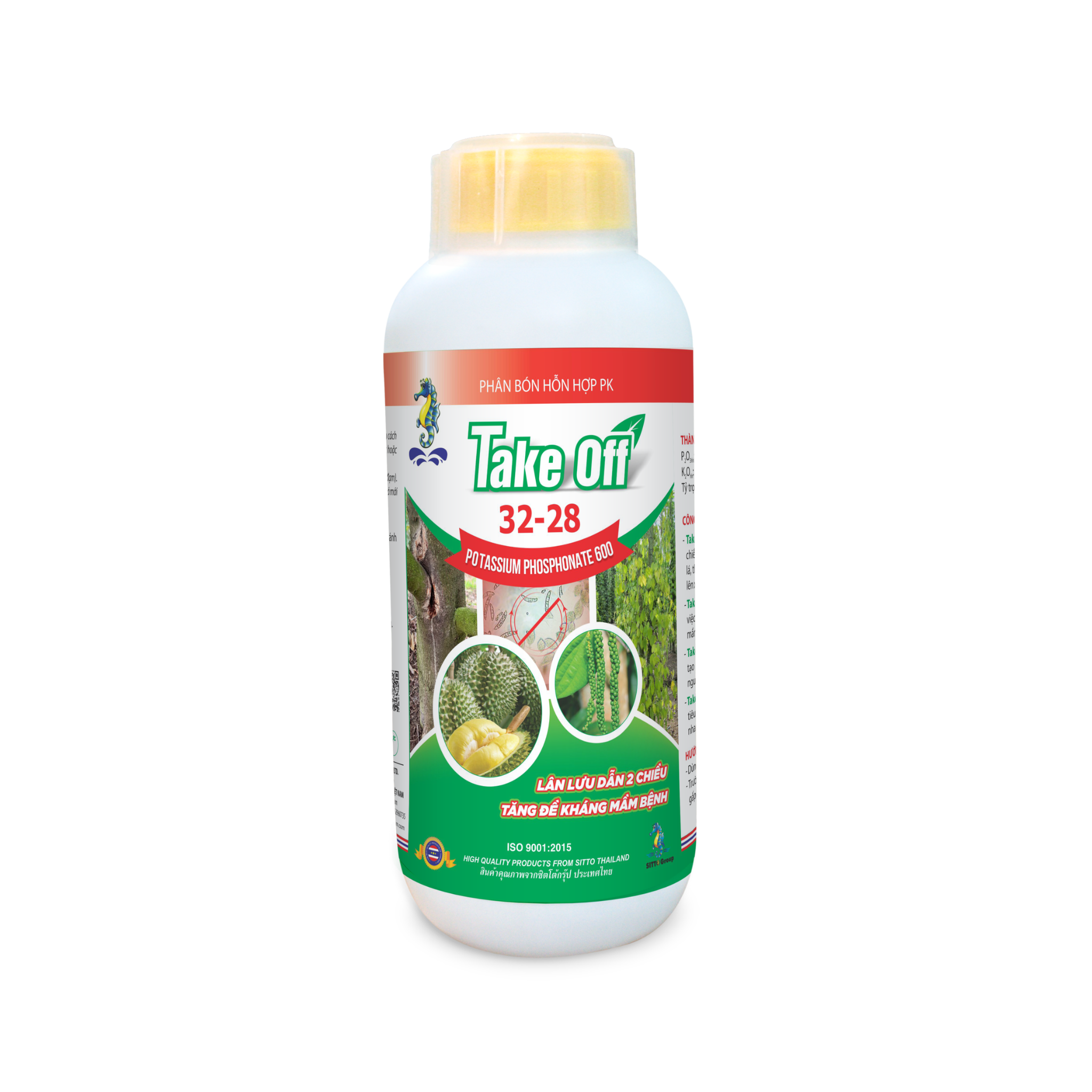  Phân bón lá Sitto PK TAKE OFF (32-28) (chai 1L) 