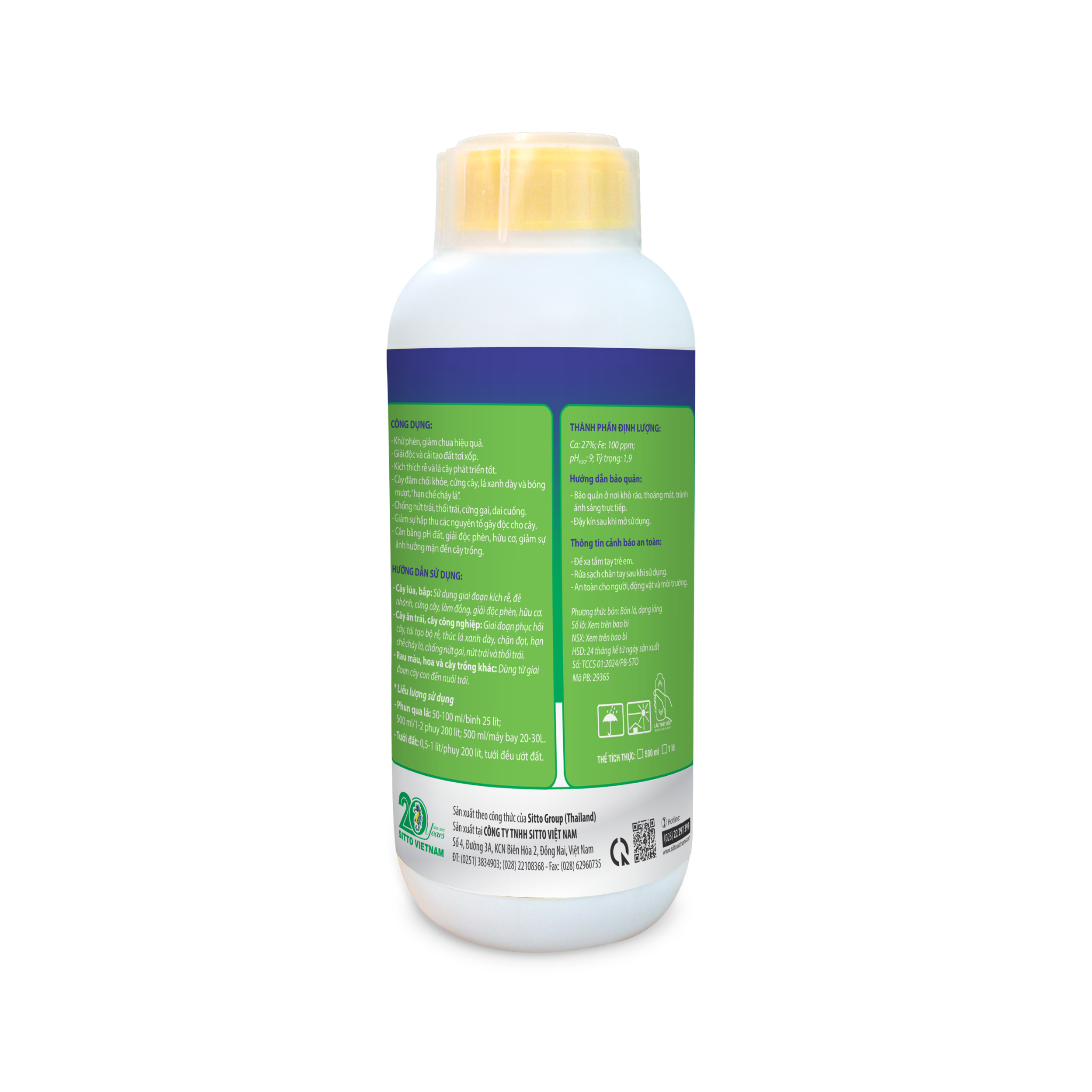  Phân bón lá Sitto ULTRAGREEN PLUS 