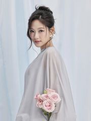Đầm Nữ ARRIAL Voan Tơ Tay Phồng Cánh Dơi Sang Trọng Dự Tiệc GOÛT DE JUN