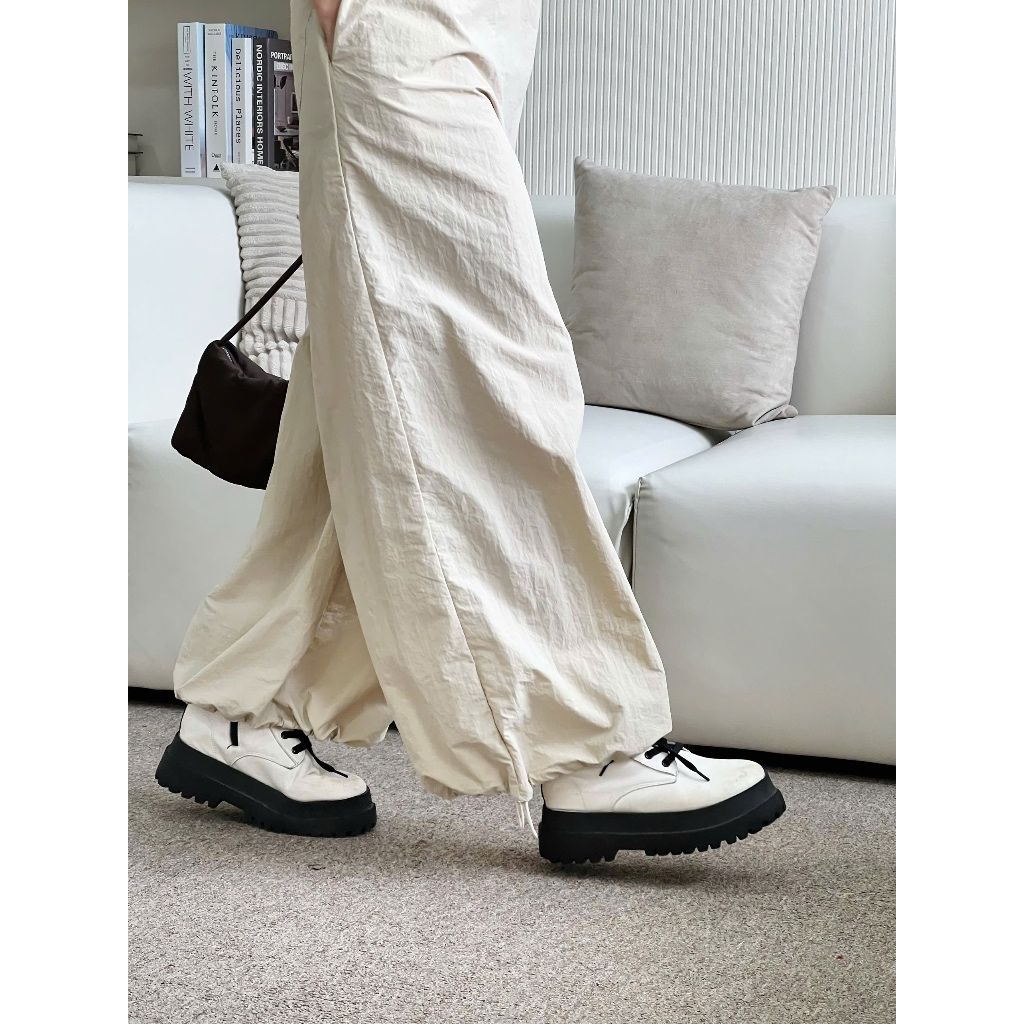 Jumpsuit Nữ Bộ Liền Quần Có Túi Chất Dù | CLEVIE JUMPSUIT | SECODEE