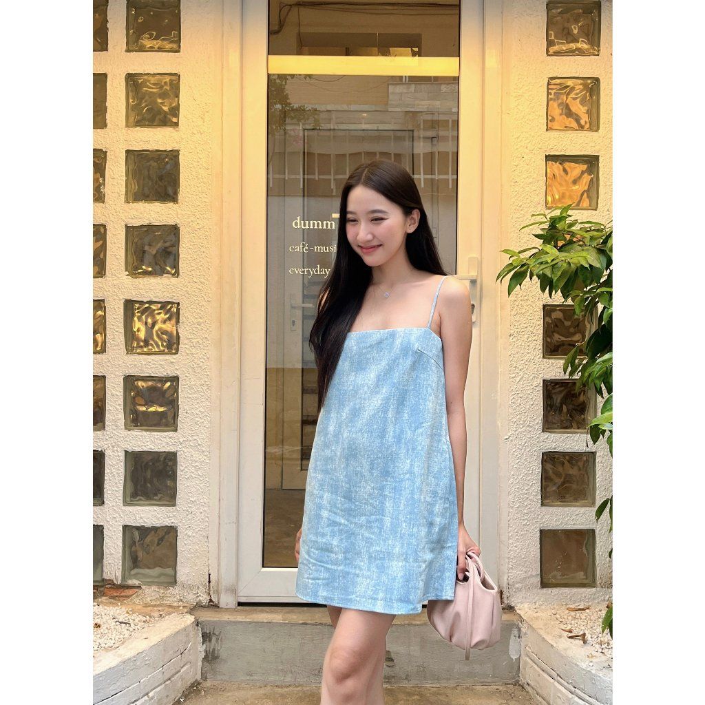 Đầm Suông Nữ Hai Dây Trẻ Trung Năng Động - DALIZ DRESS - GOÛT DE JUN
