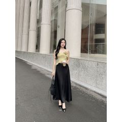 Chân Váy Nữ Dáng Dài Form A Basic - VINLEY SKIRT - GOÛT DE JUN