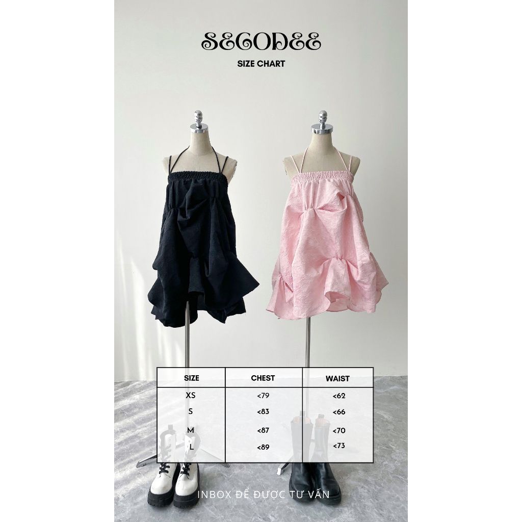 Áo ống form xoè xếp tầng cao cấp, Áo ống denim có kèm áo lót bra | SENSI TOP | Secodee