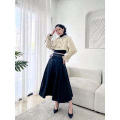GOÛT DE JUN - Áo khoác croptop nữ kaki - JOSIE JACKET