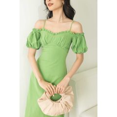 GOÛT DE JUN - Đầm xanh dáng dài - Salinda Dress