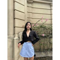 GOÛT DE JUN - Áo nữ croptop tay dài - Tifa top