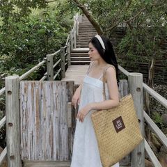Đầm Maxi Nữ Hai Dây Họa Tiết Nổi LESI DRESS - GOÛT DE JUN