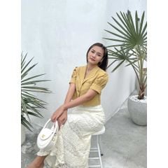 GOÛT DE JUN - Áo vest croptop 2 lớp - Amber Top