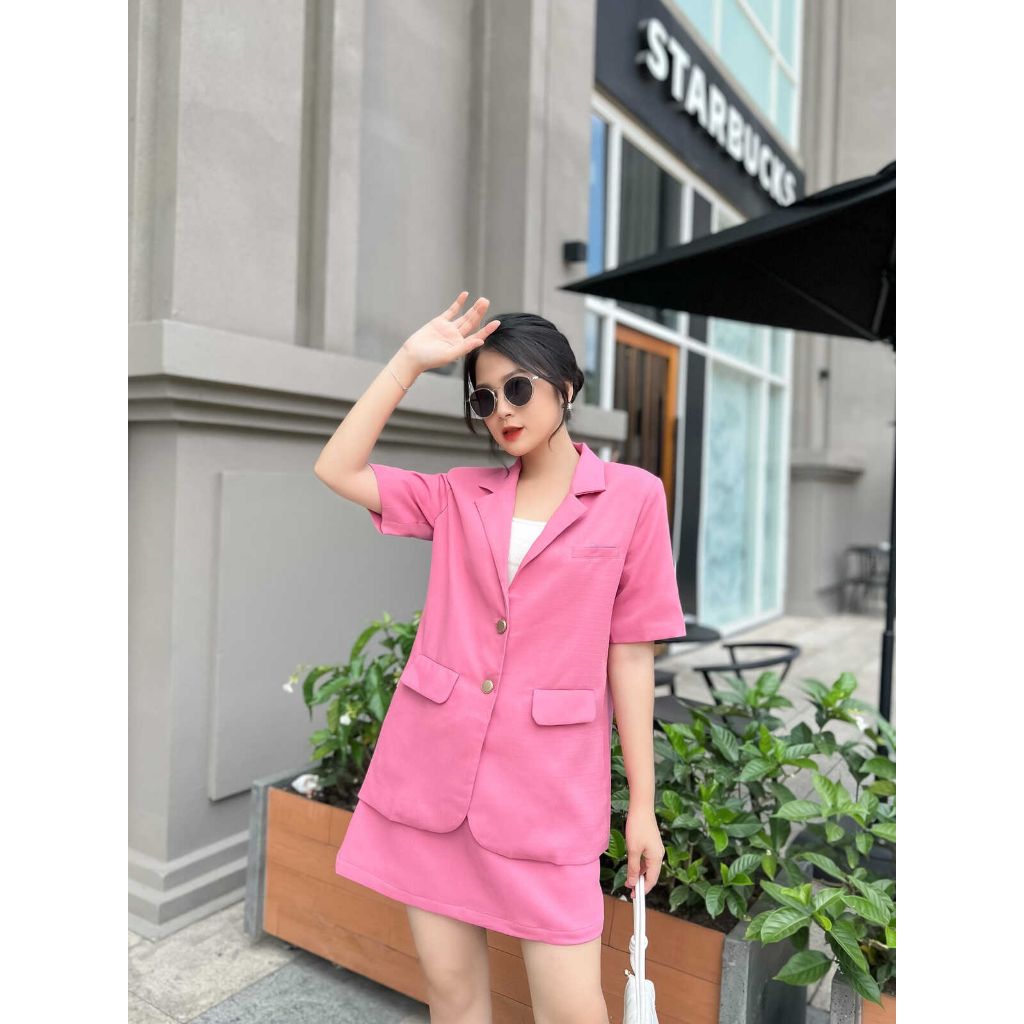 Chân váy nữ chữ A  lưng cao Charlise skirt - Goût De Jun