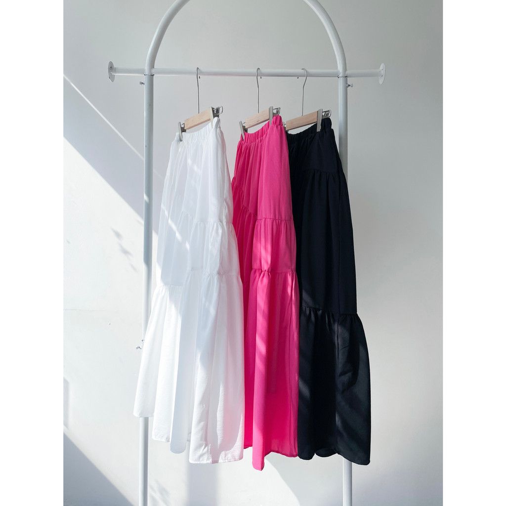 Chân Váy Dài Freesize Bồng Bềnh NETROL SKIRT - GOÛT DE JUN