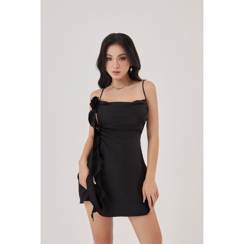 Đầm Lụa Nữ Ngắn Hai Dây Sexy  - DOSE DRESS - GOÛT DE JUN