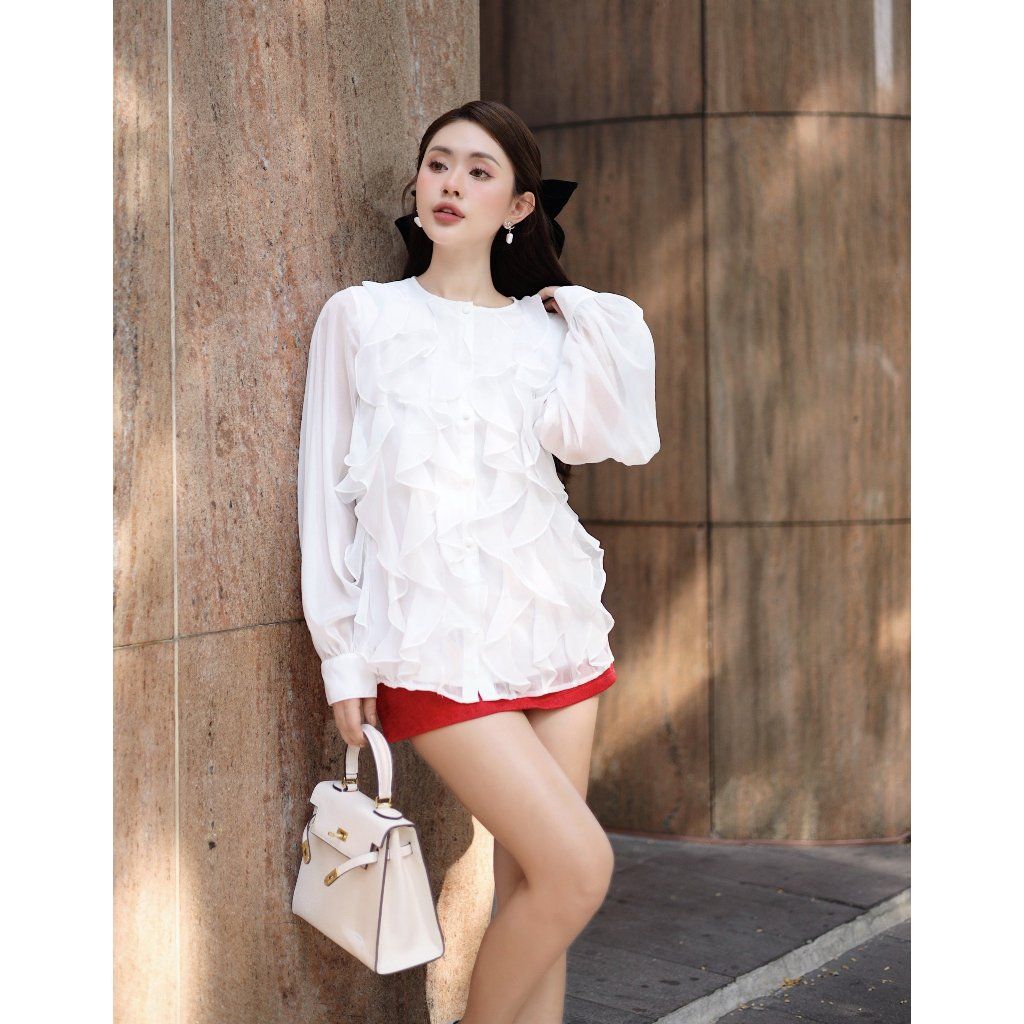 Chân Váy Nữ Thiết Kế Túi Hộp Basic  - JONA SKIRT - GOÛT DE JUN