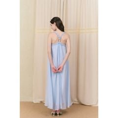 Đầm Nữ MAHIK DRESS 2 Dây Xoắn Bèo Form Maxi Đi Biển GOUT DE JUN
