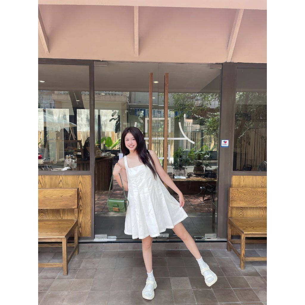 Đầm Nữ Thiết Kế Xếp Li Năng Động Form Xoè  - KESSA DRESS - GOÛT DE JUN