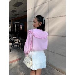 Áo Sơ Mi Tay Phồng Cổ Bèo Tiểu Thư - MAYBI SHIRT - GOÛT DE JUN