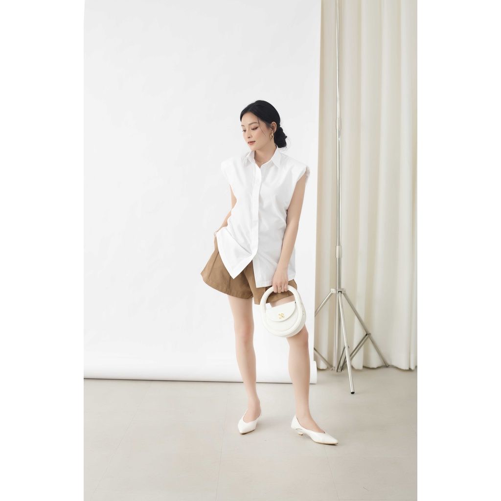 GOÛT DE JUN - Áo sơ mi nữ sát nách - Eri Shirt