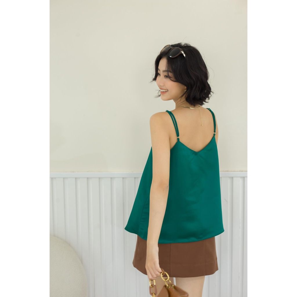 Áo nữ hai dây lụa - Mossi Top - GOÛT DE JUN