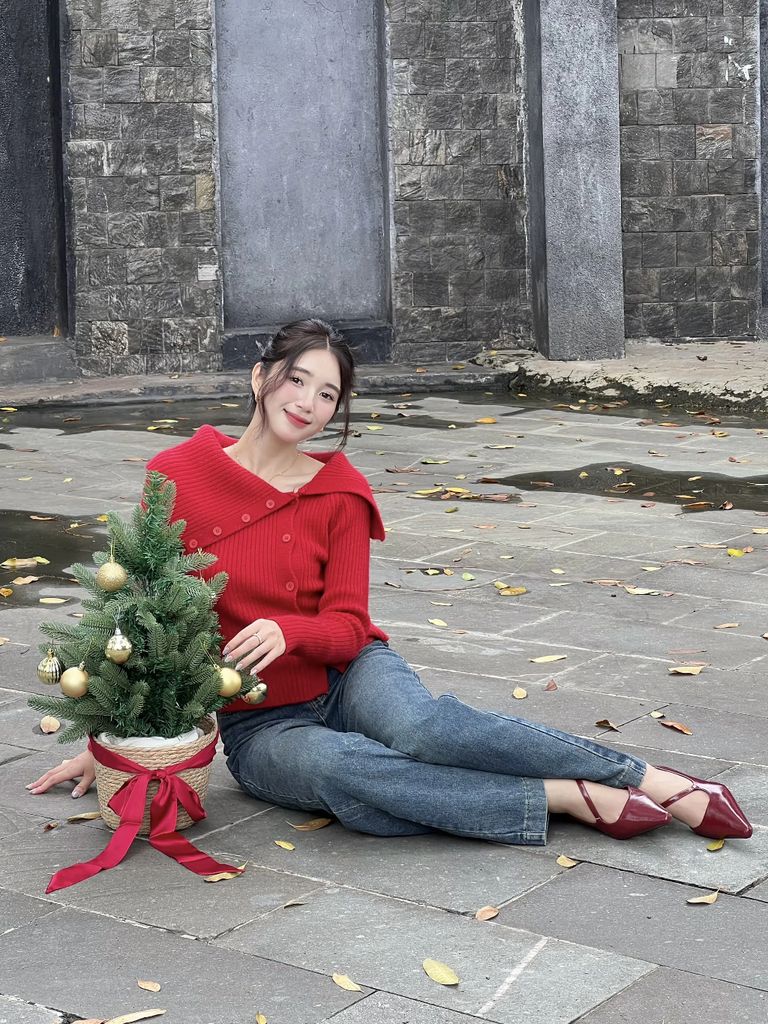 Áo Len Trễ Vai Dáng Ôm Thời Trang Thu Đông Cho Nữ - MUNDO TOP - GOÛT DE JUN