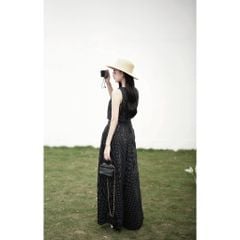 Set Áo Croptop Gile Mùa Hè Phối Quần Ống Rộng (bán lẻ) - HOLLIS SET - GOÛT DE JUN